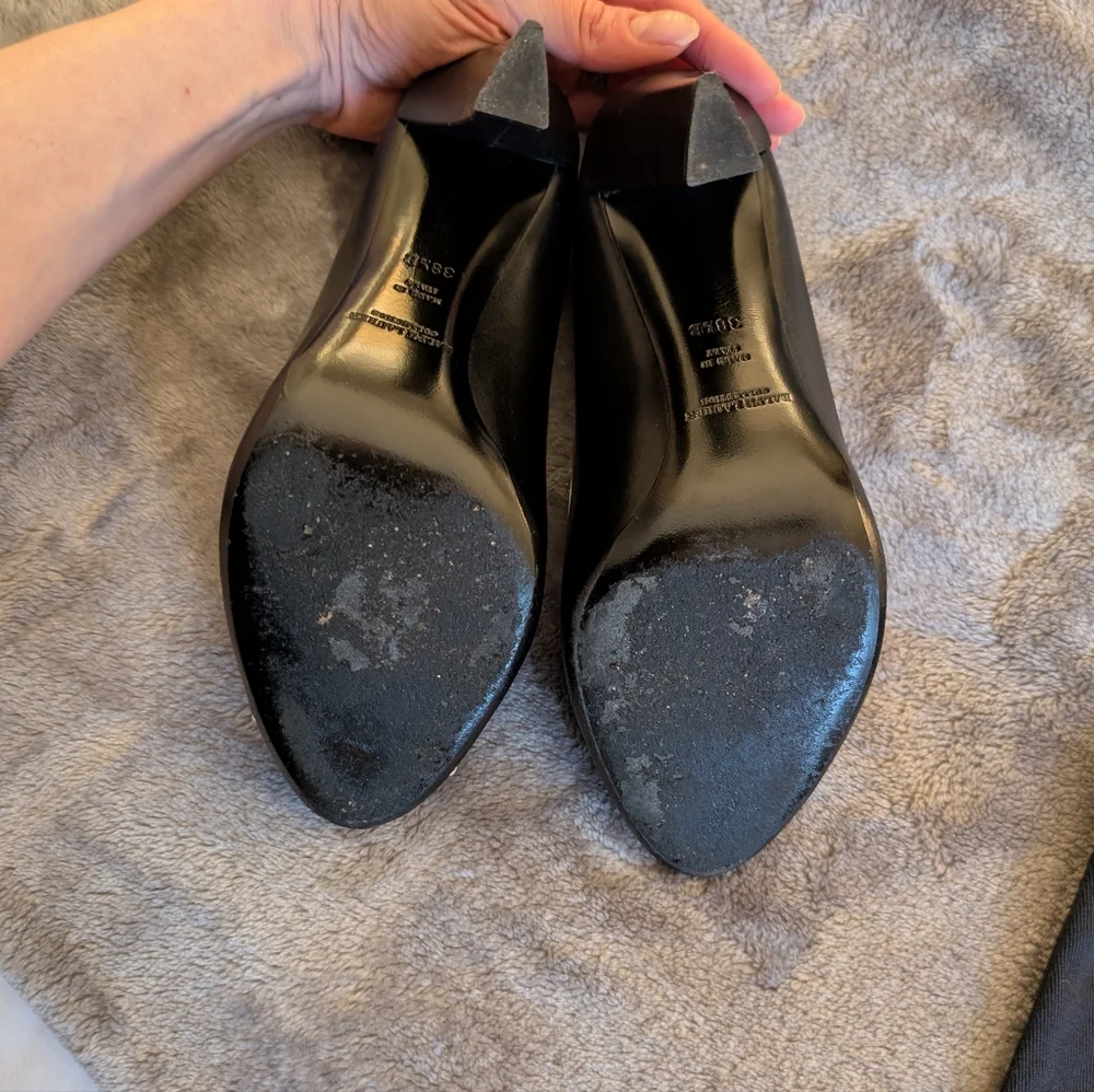 RALPH LAUREN PURPLE LABEL Katia/Spectator Heels W/DUST BAG. - Picture 9 of 16